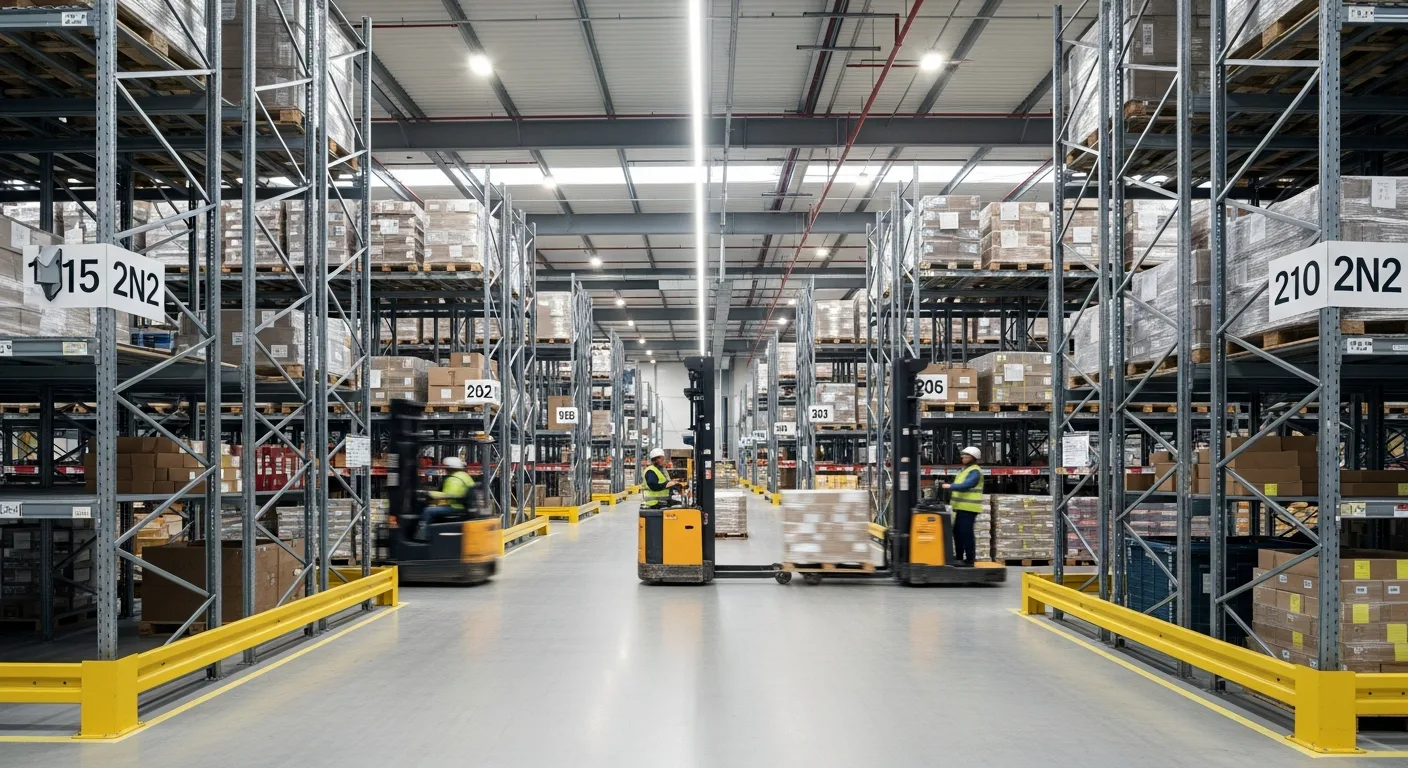 Kho hàng điều phối việc khởi động lại chuỗi cung ứng